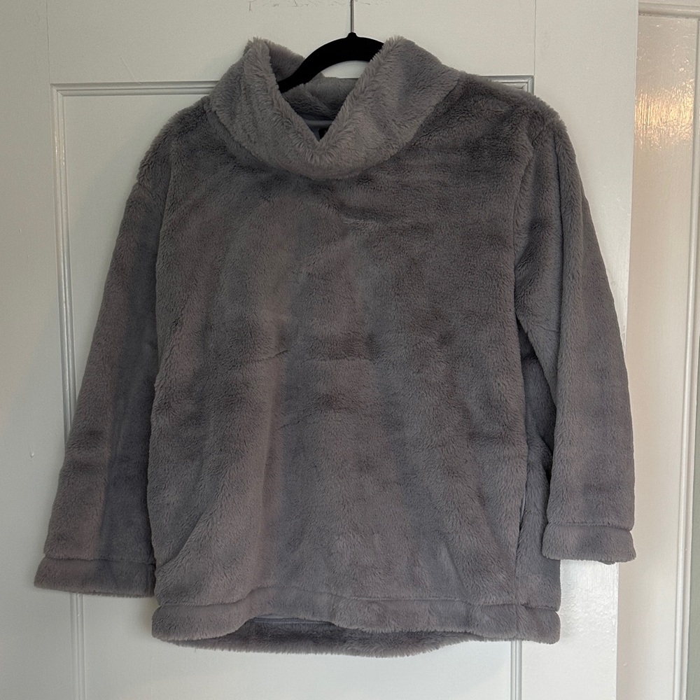 Banana Republic Faux Fur Pullover